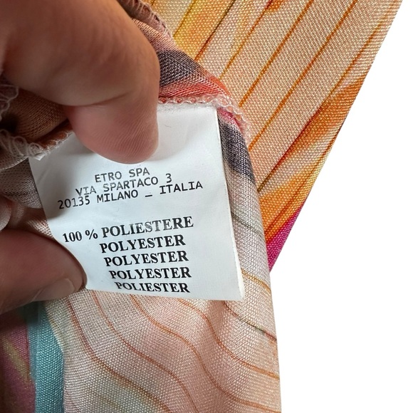 ETRO MILANO Bold Print Tank Top - Picture 5 of 6